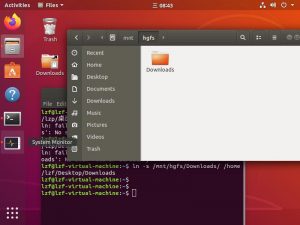 Ubuntu在桌面创建文件夹快捷方式以及ln命令介绍